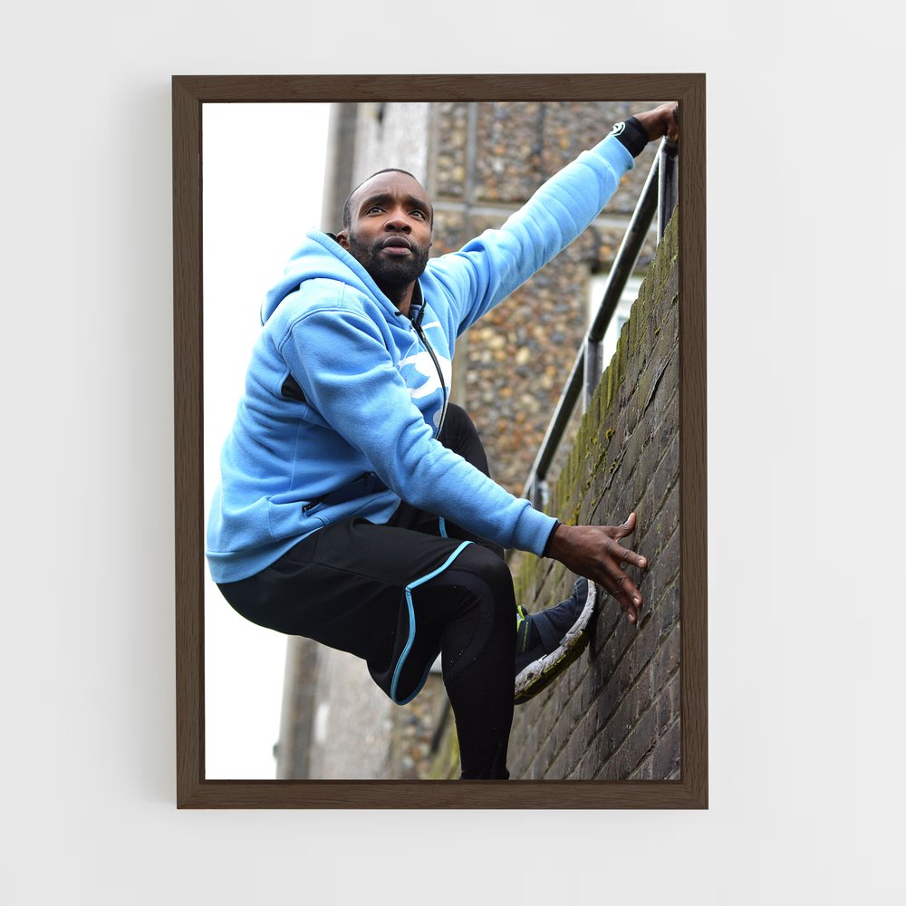 Poster Sebastien foucan – affiche Parkour et freerun (vue 5)